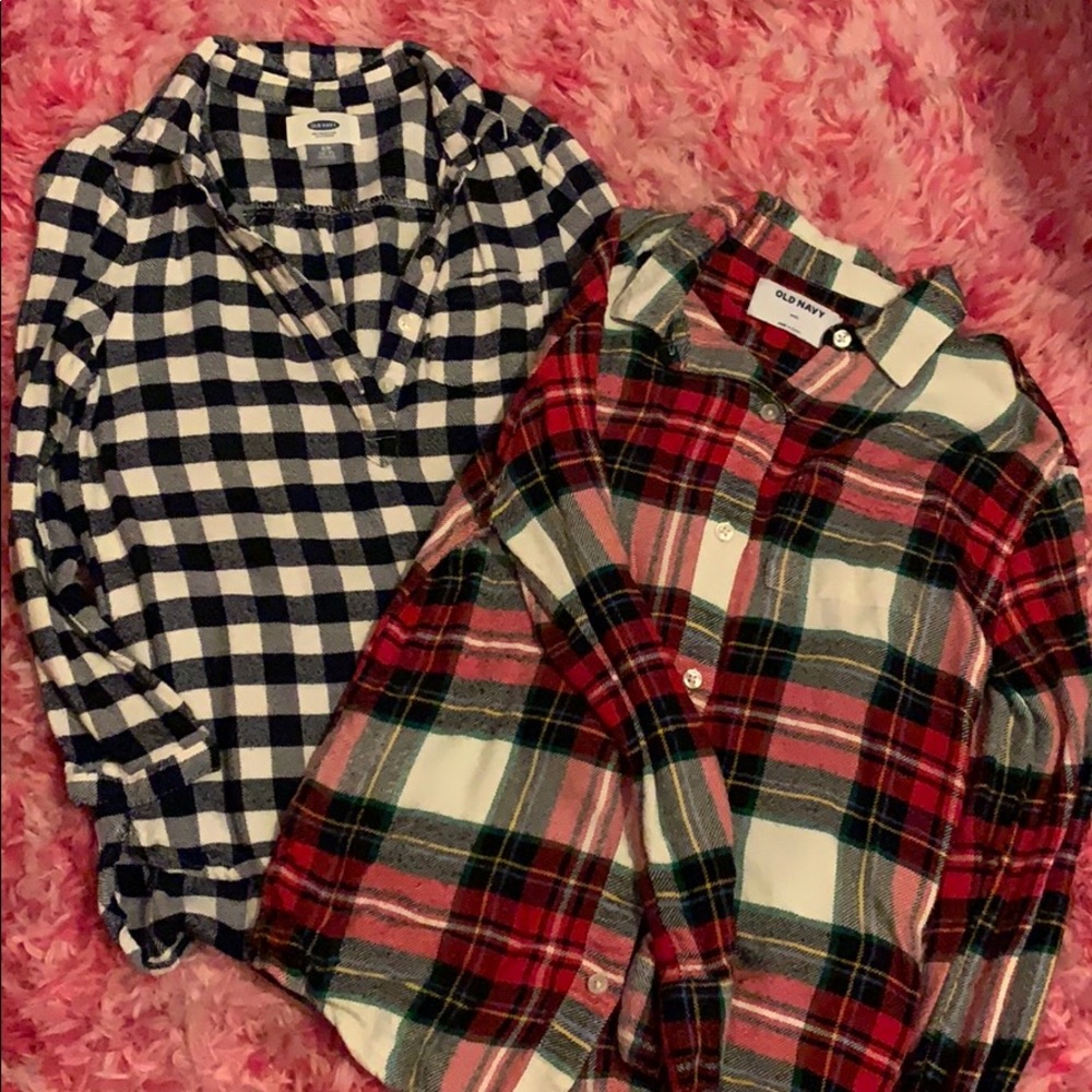 Old Navy Girls Flannel Bundle
